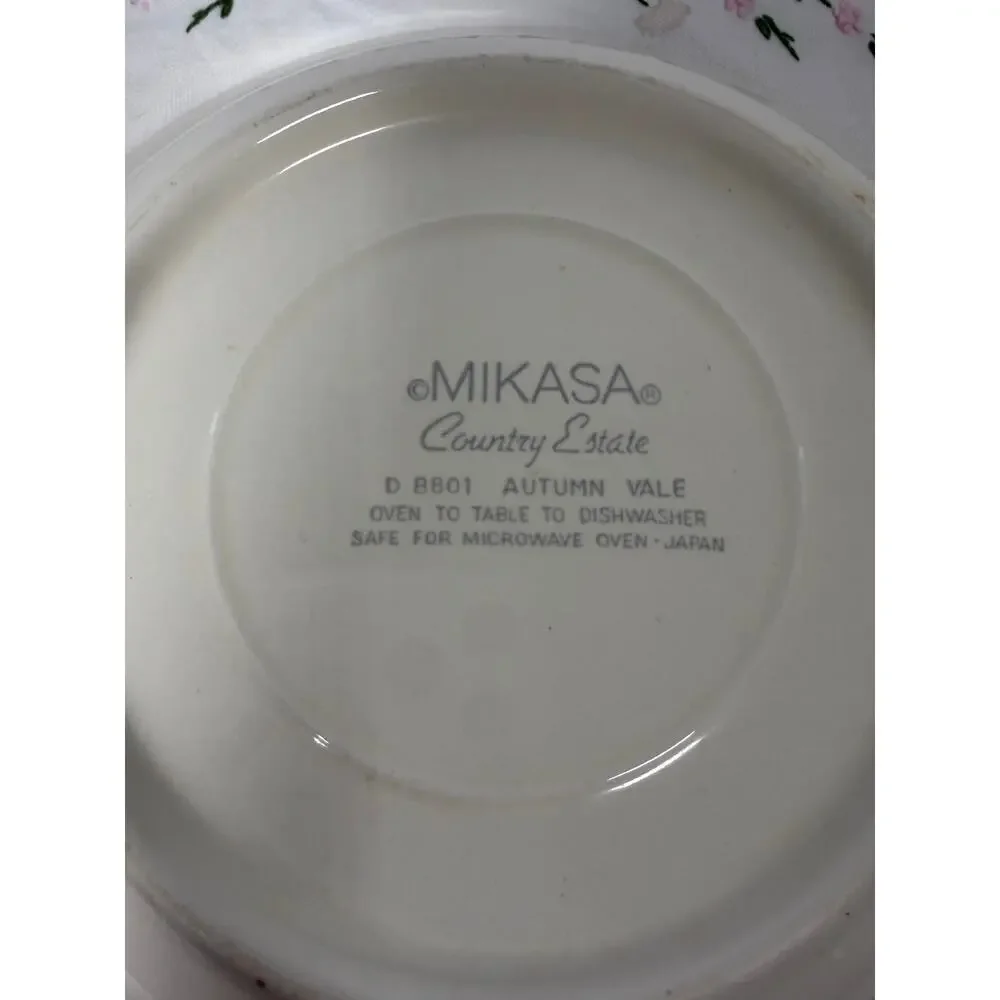 Set of 4 Vintage Mikasa Country Estate D8800 6